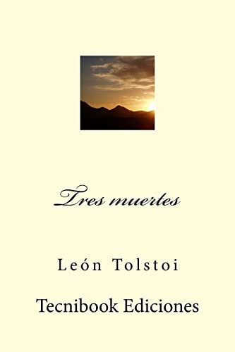 9781516997381: Tres muertes (Spanish Edition)