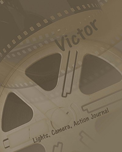 Beispielbild fr Lights, Camera, Action Journal - Victor zum Verkauf von Revaluation Books