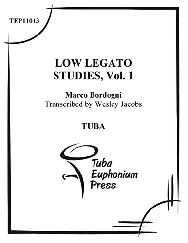 9781517021511: Low Legato Etudes for Tuba (volume 1)