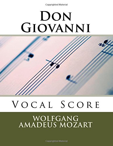9781517022662: Don Giovanni - vocal score (Italian and English): Schirmer edition