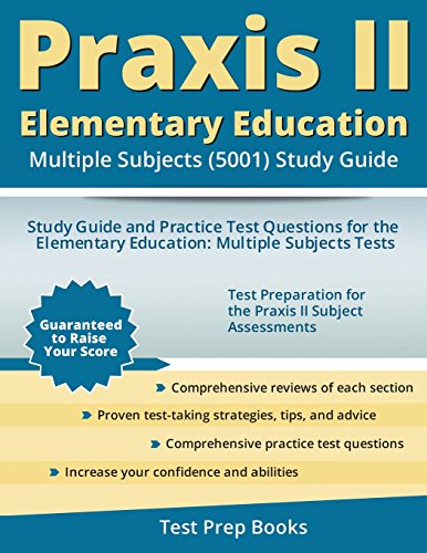 Stock image for Praxis II Elementary Education: Multiple Subjects (5001) Study Guide for sale by Better World Books: West