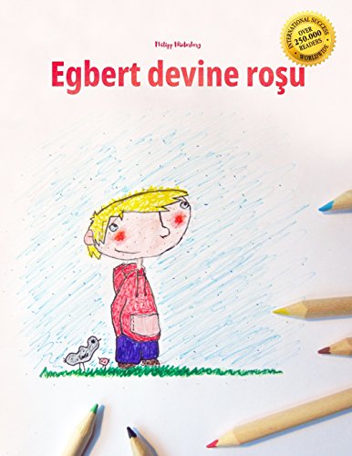 9781517054380: Egbert devine rosu: Children's Picture Book/Coloring Book (Romanian Edition)