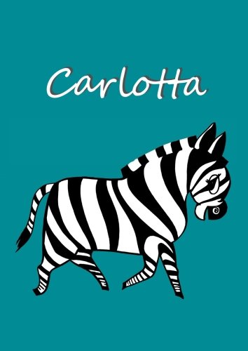 9781517068950: Malbuch / Notizbuch / Tagebuch - Carlotta: A4 - blanko