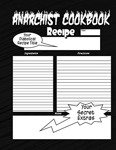 Stock image for Anarchist Cookbook: The Anarchist Cookbook You Now Want! for sale by Ergodebooks