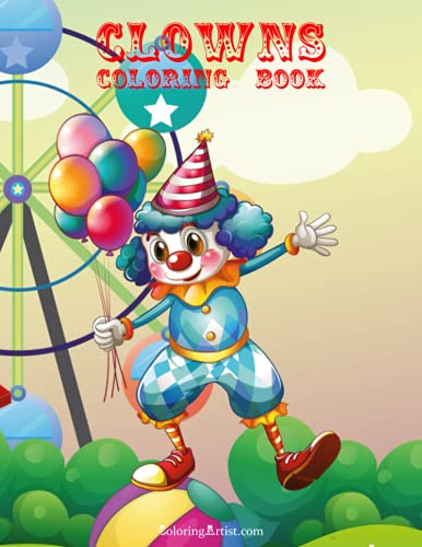 Stock image for Clowns Coloring Book 1 for sale by Bank of Books