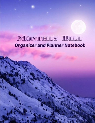 Stock image for Monthly Bill Organizer and Planner Notebook: Volume 68 (Extra Large Monthly Budget Planners ) for sale by Revaluation Books