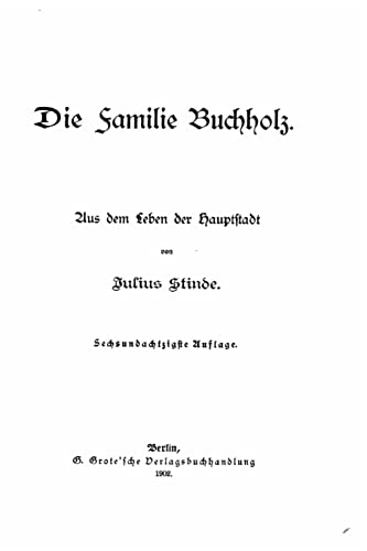 9781517193164: Die Familie Buchholz