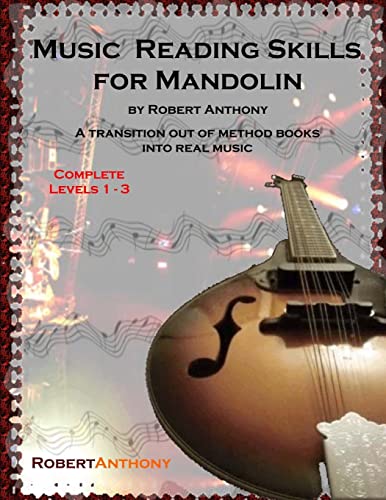 

Music Reading Skills for Mandolin Complete, Levels 1-3