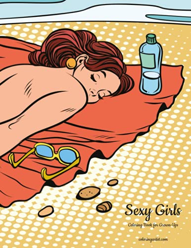 Sexy Girls Coloring Book for Grown-Ups 1 - Snels, Nick