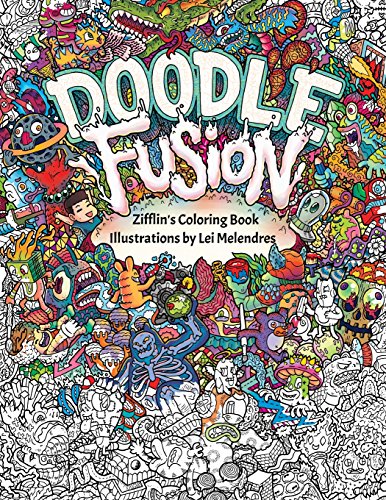 9781517376918: Doodle Fusion: Zifflin's Coloring Book: Volume 2