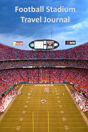 Imagen de archivo de Football Stadium Travel Journal a la venta por Better World Books