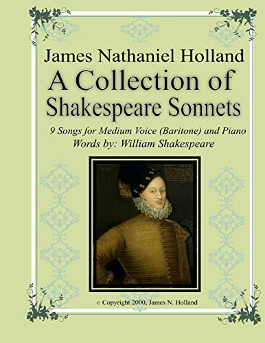 9781517432850: A Collection of Shakespeare Sonnets: Art Songs: 1