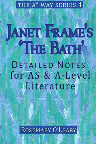 Imagen de archivo de Janet Frame's 'The Bath': Detailed Notes for AS & A-Level Literature a la venta por THE SAINT BOOKSTORE