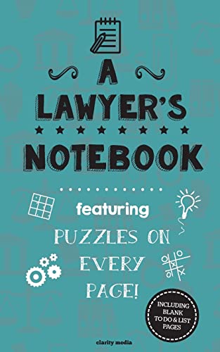 9781517521165: A Lawyer's Notebook: Featuring 100 puzzles