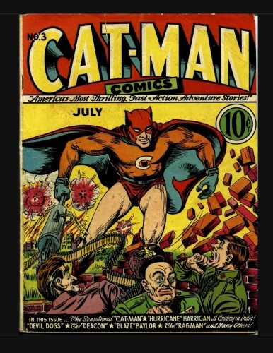 Stock image for Cat-Man Comics #3: Great Golden Age Heroes - All Stories - No Ads for sale by Buchpark