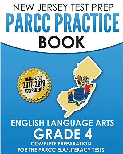 Stock image for NEW JERSEY TEST PREP PARCC Practice Book English Language Arts Grade 4: Preparation for the PARCC English Language Arts/Literacy Tests for sale by SecondSale