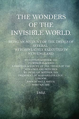 9781517616946: The Wonders of the Invisible World