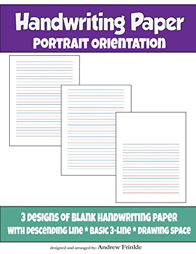 Beispielbild fr Handwriting Paper: Portrait Orientation: Volume 2 zum Verkauf von WorldofBooks