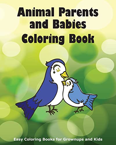 Stock image for Animal Parents and Babies Coloring Book for sale by THE SAINT BOOKSTORE