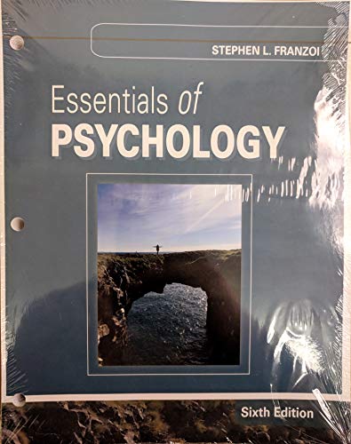 Beispielbild fr Essentials of Psychology zum Verkauf von HPB-Red