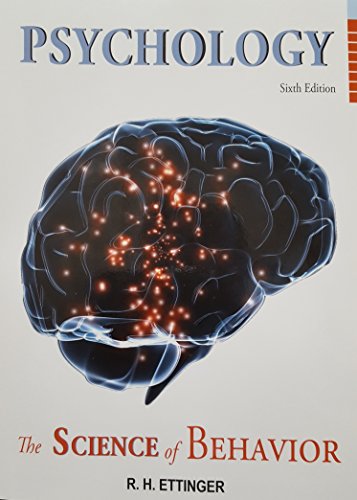 Stock image for PSYCHOLOGY:SCIENCE OF BEHAVIOR (LOOSE) for sale by A Team Books