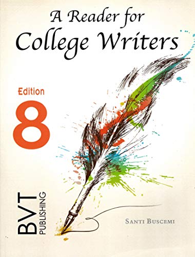 Stock image for A Reader for College Writers (8th Edition) for sale by SecondSale