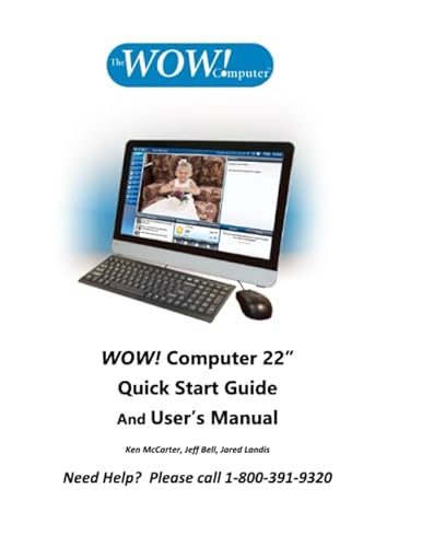 9781518605611: WOW Computer 22" Quick Start Guide and User's Manual: Mac Style