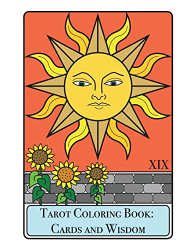 Stock image for Tarot Coloring Book - Cards and Wisdom (Coloring Books for Adults) for sale by HPB-Ruby