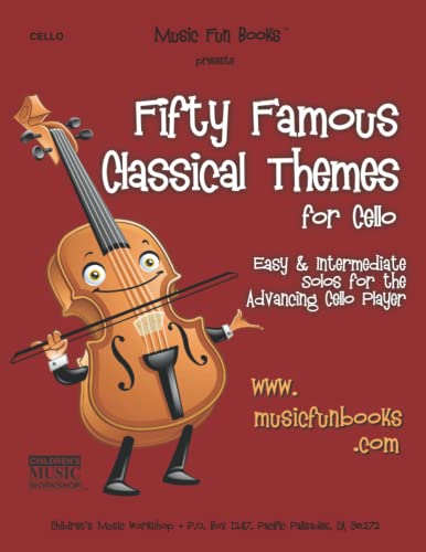 Beispielbild fr Fifty Famous Classical Themes for Cello: Easy and Intermediate Solos for the Advancing Cello Player zum Verkauf von WorldofBooks