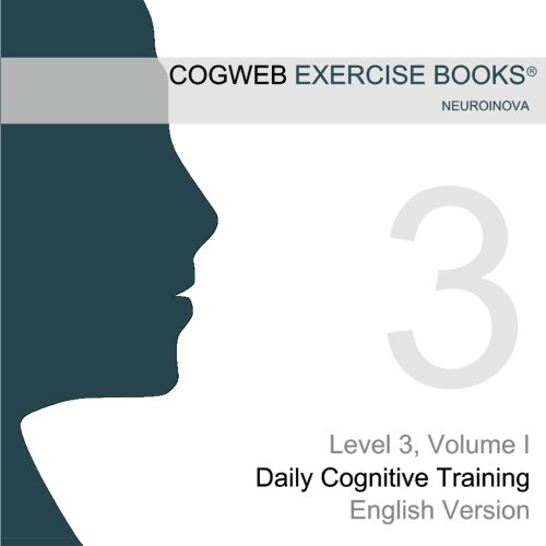 9781518634987: Cogweb Exercise Books Level 3, Volume I: Daily Cognitive Training. English Version: 1