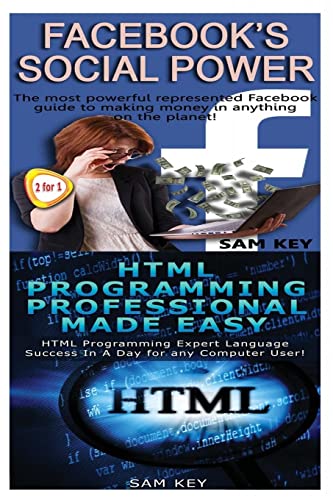 Beispielbild fr Facebook Social Power & HTML Professional Programming Made Easy zum Verkauf von THE SAINT BOOKSTORE