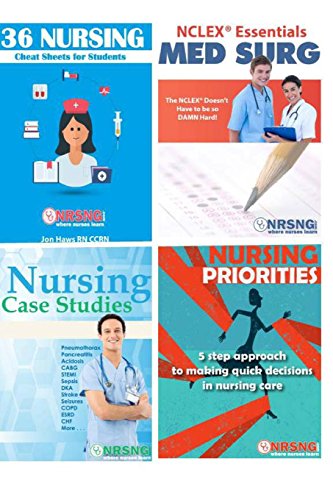 Stock image for Nursing Student Book Collection (Cheat Sheet, Priorities, MedSurg, Case Studies) for sale by GoldenWavesOfBooks