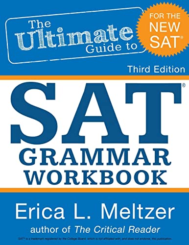 Beispielbild fr 3rd Edition, the Ultimate Guide to SAT Grammar Workbook zum Verkauf von Better World Books