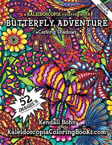 Stock image for Butteryfly Adventure: A Kaleidoscopia Coloring Book: Casting Shadows: Volume 4 (Winged Adventure)