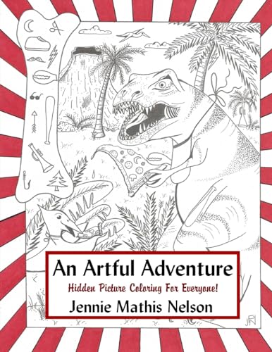 9781518855016: An Artful Adventure: Hidden Picture Coloring For Everyone!