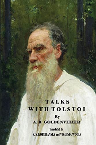 Imagen de archivo de Talks With Tolstoi a la venta por Ergodebooks