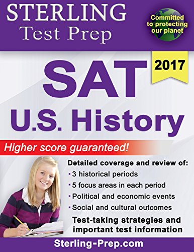 Imagen de archivo de Sterling Test Prep SAT U.S. History: SAT Subject Test Complete Content Review a la venta por Irish Booksellers