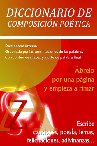 9781519068989: Diccionario De Composicin Potica: brelo por una pgina y empieza a rimar (Spanish Edition)