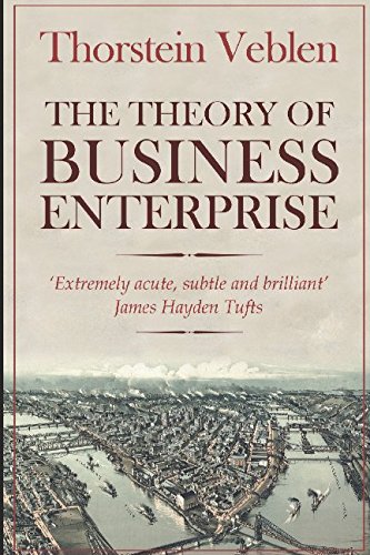 Stock image for The Theory of Business Enterprise for sale by ZBK Books