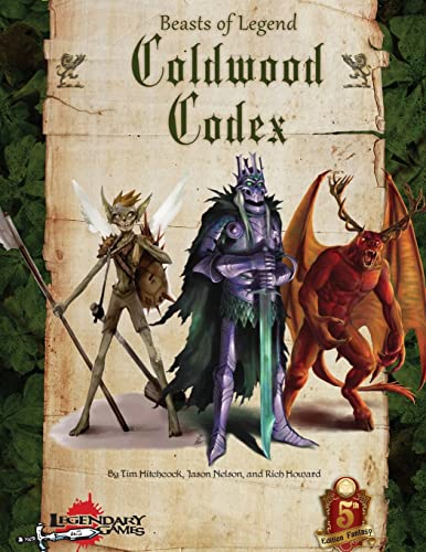 Stock image for Beasts of Legend: Coldwood Codex (5E) (Beasts of Legend (5E)) for sale by HPB-Diamond