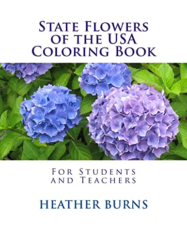 Imagen de archivo de State Flowers of the USA Coloring Book: For Students and Teachers a la venta por SecondSale
