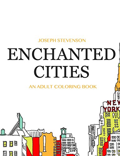 9781519217981: ENCHANTED CITIES: An Adult Coloring Book