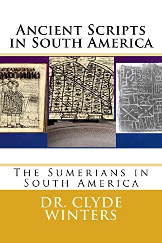 Immagine stock per Ancient Scripts in South America: The Sumerians in South America