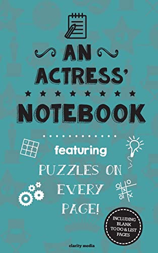 Beispielbild fr An Actress' Notebook: Featuring 100 puzzles zum Verkauf von Wonder Book