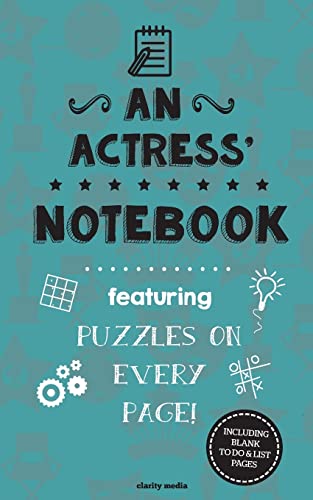 Stock image for An Actress' Notebook: Featuring 100 puzzles for sale by Wonder Book