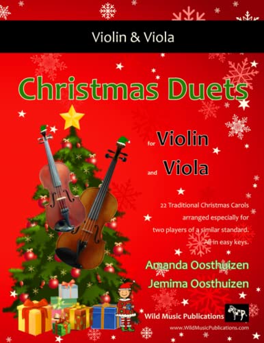 Stock image for Christmas Duets for Violin and Viola: 22 Traditional Christmas Carols arranged especially for two equal players. All in easy keys. for sale by ZBK Books