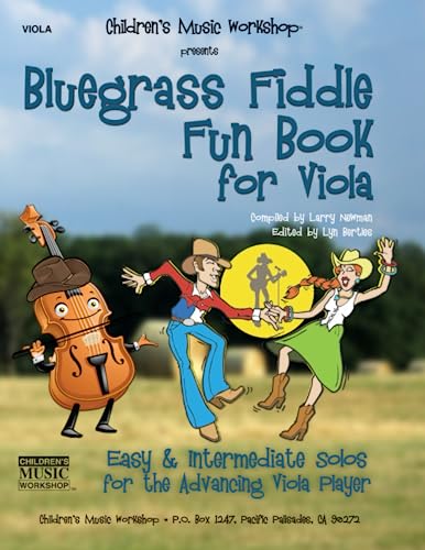 Beispielbild fr Bluegrass Fiddle Fun Book for Viola: Easy & Intermediate Solos for the Advancing Viola Player (Bluegrass Fun Books) zum Verkauf von SecondSale