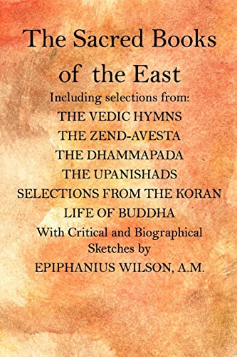 Stock image for The Sacred Books of the East for sale by THE SAINT BOOKSTORE