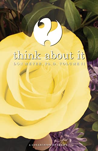 Stock image for Think About It Volume II: A Collection of Essays for sale by Lucky's Textbooks