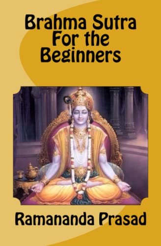Imagen de archivo de Brahma Sutra for The Beginners a la venta por Ergodebooks